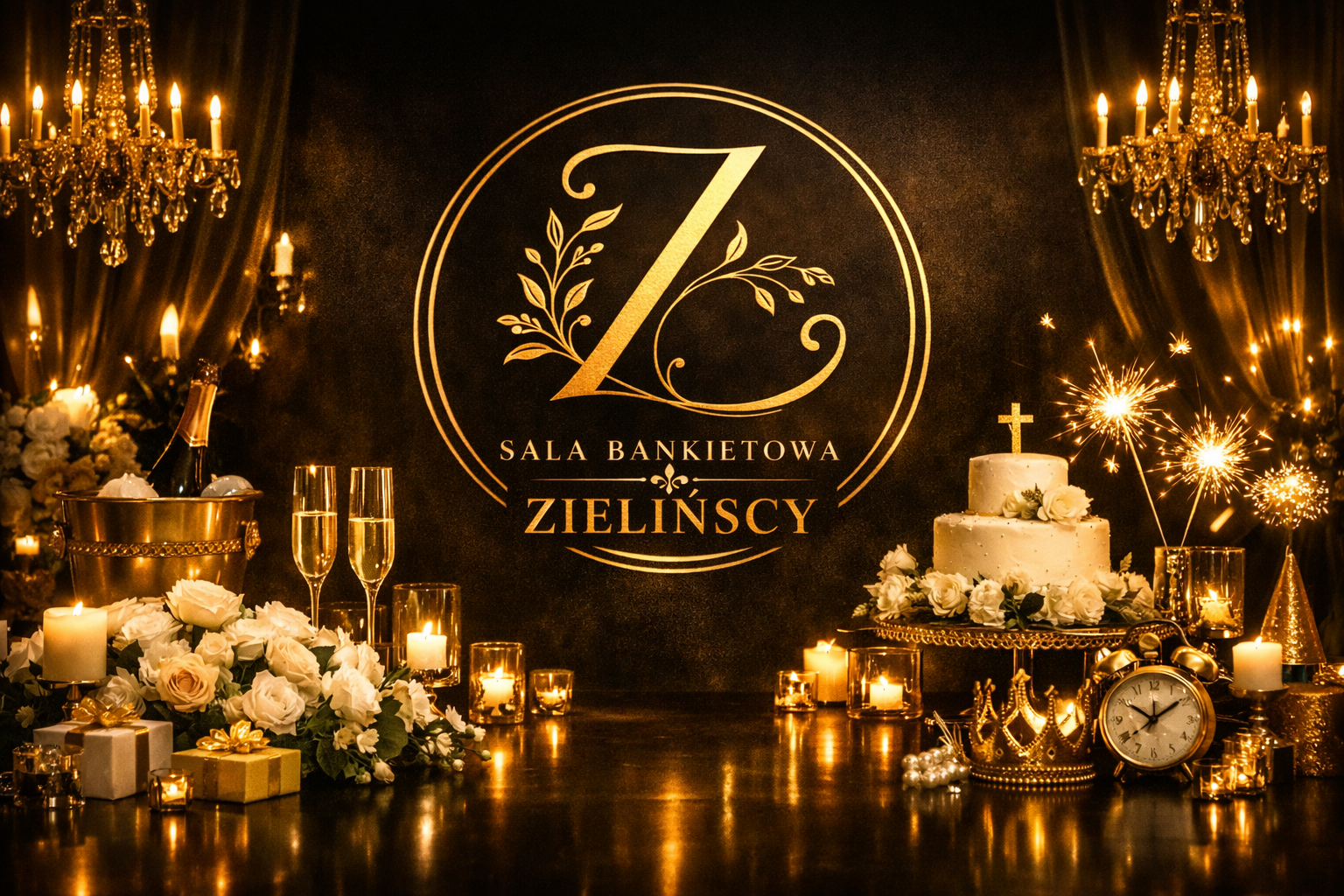Sala bankietowa Zielińscy